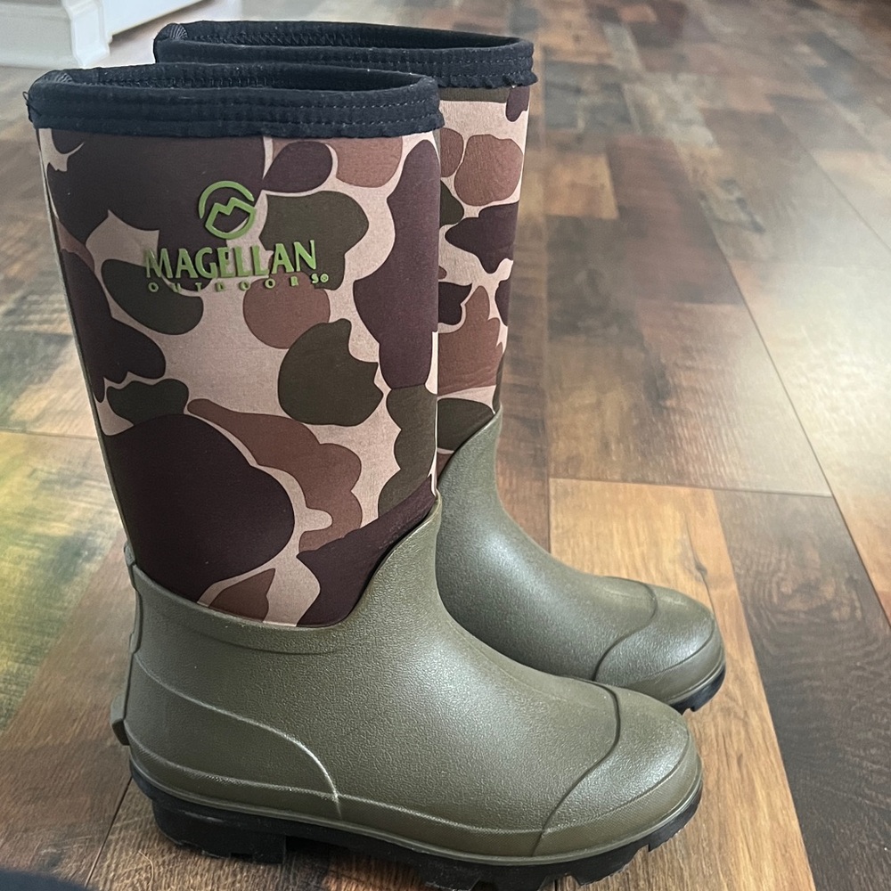 Kids Camouflage Rain Boots